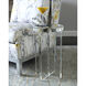 Martini 21 X 12 inch Clear Side Table